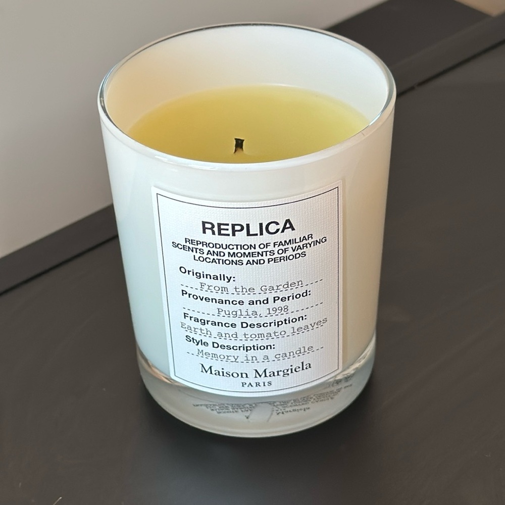 Maison Margiela from the gardens candle USED